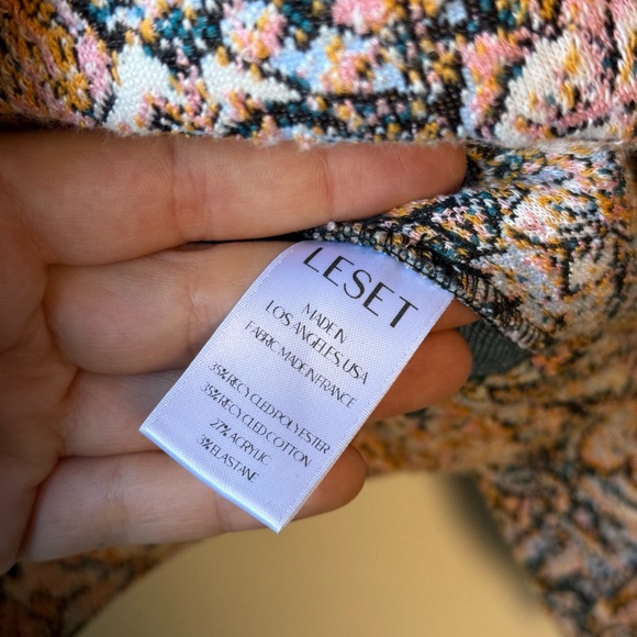 LESET, Floral Tapestry Blazer, Small - Picture 4 of 8